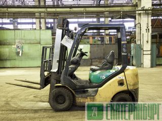 op Komatsu FG15T-18  / 