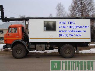Агрегат исследования нефтяных скважин на шасси Камаз 4310 Екатеринбург
