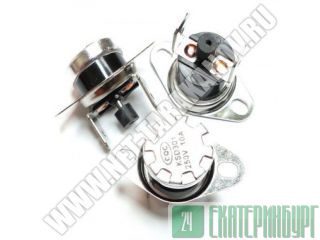   - KSD-301, 150C, 250V, 10A. 