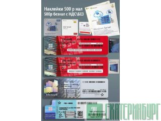 Конверты, наклейки для сборщиков ПО Windows 10/11 Pro OEM Екатеринбург